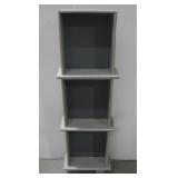 Handpainted Solid Wood Bookshelf 50' x 15.5' x 7'
