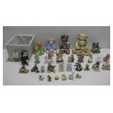 Various Teddy Bear Figurines Cherished Teddies See