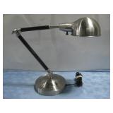 Adjustable Table/Desk Lamp Powers On