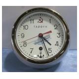 Vtg Vostok Submarine 8-Day Clock 7' x 7' See Info