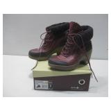 Jambu Netherlands Wine Boots Size 6
