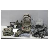 Various US Military Supplies, Bags Canteens, Etc.