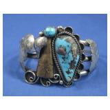 VTG Nickel Silver Turq N/A Bracelet