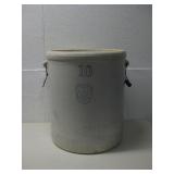Vtg Acorn Wares UHL Pottery Co. Stoneware Crock