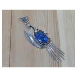 Navajo Sterling Silver Pendant See Info