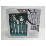 NIB Mikasa Service For 8 Flatware Set
