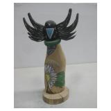 Hopi Crow Mother Wood Carved Kachina See