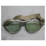 Vtg WWII Flying Goggles AN-6530 See Info