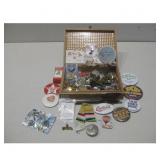 Assorted Collectible Pins, Medals & More