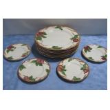Franciscan Apple Dinner & Bread Plates