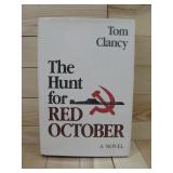The Hunt For Red October Signed Tom Clancy See Inf