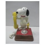 Vtg 1976 Snoopy & Woodstock Rotary Telephone