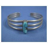VTG Nickel Silver Turq N/A Bracelet