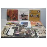 Eight Vtg Vinyl Records & Assorted Vtg Magazines