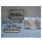 GMC Chevyvan SSL 20 V1500 Emblem Set