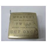 Vtg Imperial Metric Measure Pocket Tape See Info