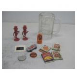 Vtg Soda Matchbooks, Plastis Mr. Peanuts & More