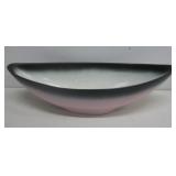 MCM Stanford Sebring Pottery Canoe Shaped Bowl See