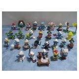 Vtg Assorted Schleich Smurfs Figures