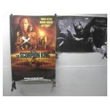 Scorpion King & Batman Posters See Info