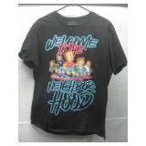 The Simpsons The Neighborhood  T-Shirt Size XL