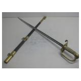 Vtg United States Navel Officers Sword See Info