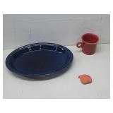 Vtg 1986 Fiesta Ware 13.5' Platter W/Fiesta See