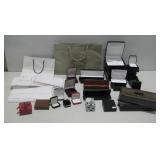 Burberry Shopping Bag W/Various Jewelry Gift See