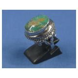 VTG Sterling Silver Turq Ring
