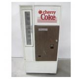 Vtg Cherry Coke Vending Machine 25' x 53' x 21'