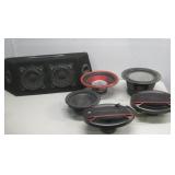 Subwoofer In Box W/Various Car Stereo Speakers See