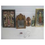 Santo Nino 1976 Plaster Religious Statue 11' See