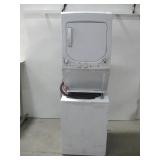 GE Electric Stackable Washer & Dryer See Info