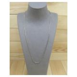 Sterling Silver Snake Chain Necklace Hallmarked