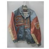 1993 NBA Bulls Varsity Denim Jacket Size M
