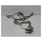 Two 'BILL' Horse Spurs