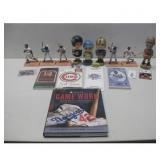 Chicago Cubs Bobbleheads, Media Guide, Ticket See