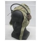 Vtg WWII U.S. Navy Flight Helmet