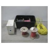 Assorted Insulated Wiring, CAT 5E Plenum Cable