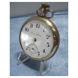Derber 1SJ Pocket Watch W25 Year Gold Filled Case