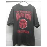 Death Row Records T-Shirt Size XL