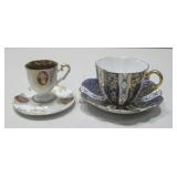 Vtg Tea Cup & Saucer Sets Kent Bone China See Info