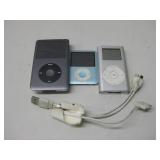 Three Apple iPods None Power On