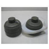 Two New Gas Mask Canister Filters
