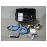 Two 240' Fish Tapes, Heat Gun, Mobotix Components