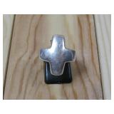 Sterling Silver Cross Ring Hallmarked