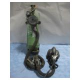 Vtg Military Aviators Breathing Oxygen Tank See