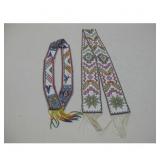 Native American Beadwork Sashes