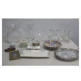 Floral Patterned Glassware Pitchers, Bowls & More