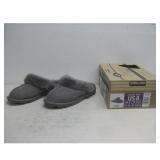 NIB Kirkland  Size 8 Grey Sheepskin Slippers